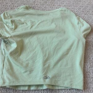 ALO Yoga Women's Green Top